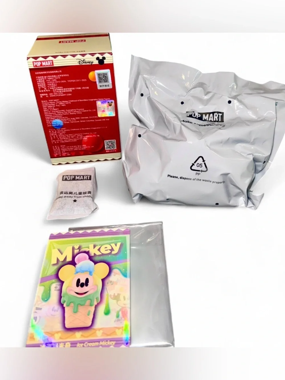 🍦POP MARTxDisney Childhood of Boundless Imagination Confirmed Ice Cream Mickey🍦